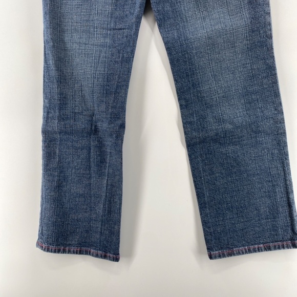 Hollywood The Jean People Jeans Women's Size 33 Vintage Washed Blue Straight Leg - Picture 12 of 15